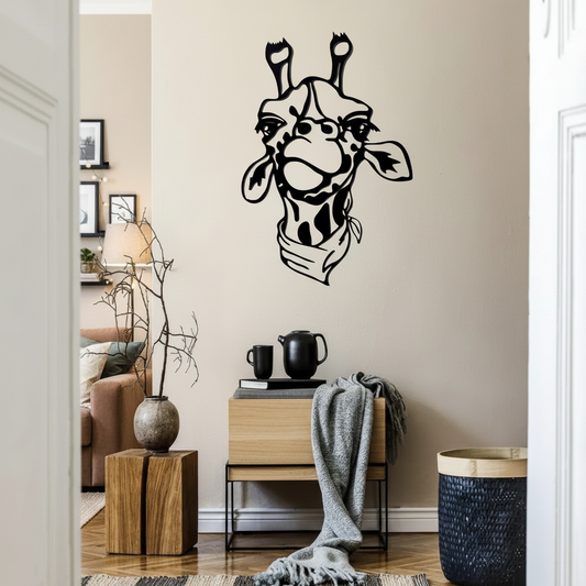 Funny Giraffe Wall Art